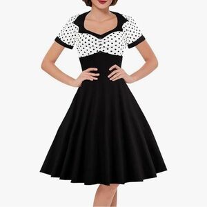 Killreal vintage inspired gothic rockabilly dress